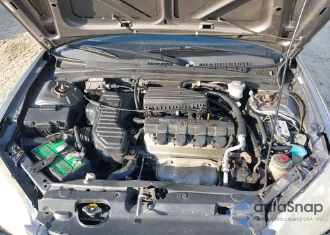 2004 Honda Civic Ex z USA, uszkodzony, nr VIN 1HGEM22924L045321